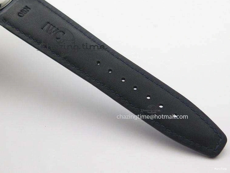 MIROTIME 0208 UrbanChic Ingeniuer St.Laurens SS Blue Dial MK 1:1 Best Edition On Black Leather Strap A 7366